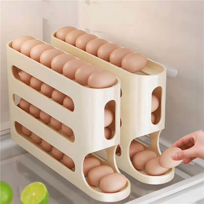 🏆Last Day Special Price ￡10.99!!💐Large Capacity Space-Saving Egg Holder🥚