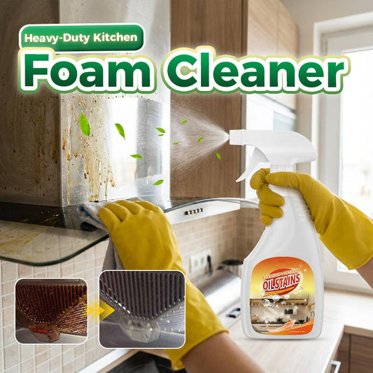 🏆Limited Time Special Price ￡9.99!!✨Heavy-Duty Kitchen Degreaser Foam Cleaner