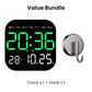 💗LAST DAY SALE 60% OFF⚡50K+ SOLD💕Multifunctional Digital Alarm Clock for Home & Office