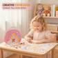 🔥HOT SALE 49% OFF✨JSR Special Diamond Painting & Princess Book Makeup Craft Kits Foil Art Books Set Play on Paper for Girl Handcraft Easter Gifts