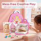 🔥HOT SALE 49% OFF✨JSR Special Diamond Painting & Princess Book Makeup Craft Kits Foil Art Books Set Play on Paper for Girl Handcraft Easter Gifts