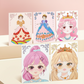 🔥HOT SALE 49% OFF✨JSR Special Diamond Painting & Princess Book Makeup Craft Kits Foil Art Books Set Play on Paper for Girl Handcraft Easter Gifts