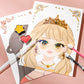 🔥HOT SALE 49% OFF✨JSR Special Diamond Painting & Princess Book Makeup Craft Kits Foil Art Books Set Play on Paper for Girl Handcraft Easter Gifts