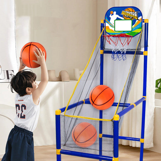 🏀Summer Hot Sale - Up to 70% OFF⚡50K+ SOLD!🎁⛹️💨Kids' Indoor Basketball Arcade Game with 4 Balls🏀