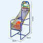 🏀Summer Hot Sale - Up to 70% OFF⚡50K+ SOLD!🎁⛹️💨Kids' Indoor Basketball Arcade Game with 4 Balls🏀