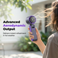 🌀 5-Speed Foldable Fan – Compact, Strong Wind, Rechargeable, On-the-Go Cooling