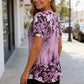🥳Summer Hot Sale - Up to 70% OFF⚡50K+ SOLD!🎁🔥Women's Elegant Floral Print Short Sleeve Top