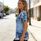 🥳Summer Hot Sale - Up to 70% OFF⚡50K+ SOLD!🎁🔥Women's Elegant Floral Print Short Sleeve Top