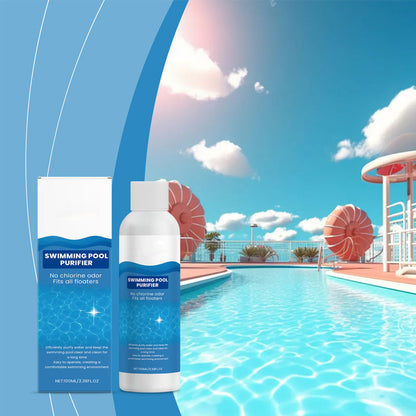 🌊Summer Cool Deal: ONLY ￡8.99!!🌊💧 Swimming Pool Purifying Liquid – Crystal Clear Water✨  fresh swimming every time. 🏊‍♂️💙