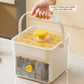 🧊2026 HOT SALE 50% OFF! 🥤 Ice Cube Maker with Storage – 48 cubes at once, leak‑proof lid. Stackable, saves space. 🏖️