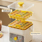 ❄️2026 HOT SALE 50% OFF! 🥤 Ice Cube Maker with Storage – 48 cubes at once, leak‑proof lid. Stackable, saves space. 🏖️
