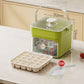 ❄️2026 HOT SALE 50% OFF! 🥤 Ice Cube Maker with Storage – 48 cubes at once, leak‑proof lid. Stackable, saves space. 🏖️