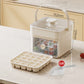 ❄️2026 HOT SALE 50% OFF! 🥤 Ice Cube Maker with Storage – 48 cubes at once, leak‑proof lid. Stackable, saves space. 🏖️