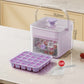 ❄️2026 HOT SALE 50% OFF! 🥤 Ice Cube Maker with Storage – 48 cubes at once, leak‑proof lid. Stackable, saves space. 🏖️