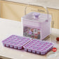 ❄️2026 HOT SALE 50% OFF! 🥤 Ice Cube Maker with Storage – 48 cubes at once, leak‑proof lid. Stackable, saves space. 🏖️