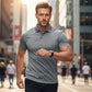 🏆Last Day Special Price ￡12.99!!💐💞50K+ SOLD!👔⚡ 50% OFF! Men's Lapel Tee – Wrinkle‑free, quick‑dry fabric. Tailored fit, 5 colors. Machine washable. 🛡️🕊️