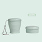 🥛LAST DAY SALE 60% OFF⚡50K+ SOLD🍹Collapsible Silicone Travel Cup with Lid