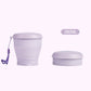 🥛LAST DAY SALE 60% OFF⚡50K+ SOLD🍹Collapsible Silicone Travel Cup with Lid
