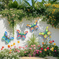 🎁Final Hours Flash Sale ￡6.99!!⚡Metal Butterfly Hanging Wall Art Outdoor Decor