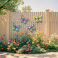🎁Final Hours Flash Sale ￡6.99!!⚡Metal Butterfly Hanging Wall Art Outdoor Decor