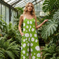 📢Summer Hot Sale - ONLY ￡14.99!! ⏰Women's Floral Print Wide Leg Jumpsuit