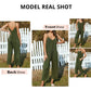 🎁Summer Hot Sale - ONLY ￡12.99!!⏳Loose Sleeveless Wide-Leg Jumpsuit with Pockets - Stretchy & Flowy