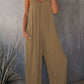 🎁Summer Hot Sale - ONLY ￡12.99!!⏳Loose Sleeveless Wide-Leg Jumpsuit with Pockets - Stretchy & Flowy