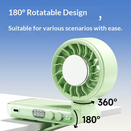🌀2026 HOT SALE💞50K+ SOLD!⚡【Table and Waist Fan with Long Battery Life】—— Clip it to your belt or set it on the table: Wherever you are, you’ll stay nice and cool!❄️💨
