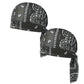 🏆Surprise Price: Only £6.99!!🔥Unisex Breathable Skull Cap with Adjustable Ties
