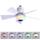 ❄️Summer cool-down deal: 70% OFF⚡50K+ SOLD!❄️Smart Ceiling Fan with Light, RGB & Bluetooth Speaker