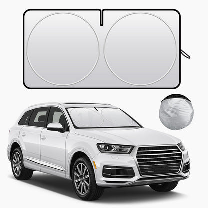 ❄️Summer cool-down deal: just £8.99!!⚡50K+ SOLD!❄️Foldable Car Windshield Sunshade with Storage Bag
