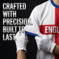 👕Summer Hot Sale - Up to 70% OFF⚡50K+ SOLD!⚽England Football T-Shirt, Large Letter Print, Sporty Casual Wear, Must-Have Culture Tee, Short Sleeve, Long Length, Loose-Fitting