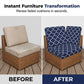 💗LAST DAY SALE 60% OFF⚡50K+ SOLD💕Patio Sofa Cushion Cover – Stretch, Water-Resistant ✨