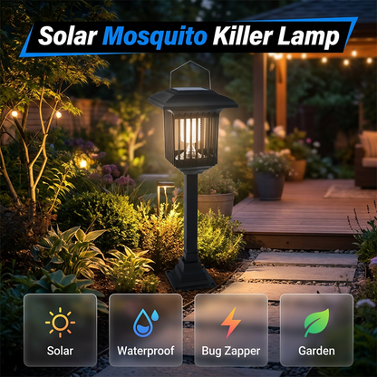 🦟☀️Summer Hot Sale - Up to 70% OFF🌙50K+ SOLD!💡Solar Powered 3-in-1 Mosquito Zapper & Garden Light