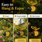 🐝 Limited Time Buy 2 Get 1 Free - 49% OFF! ✨🐝 Solar Powered Hanging Bee Garden Light