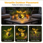 🐝 Limited Time Buy 2 Get 1 Free - 49% OFF! ✨🐝 Solar Powered Hanging Bee Garden Light