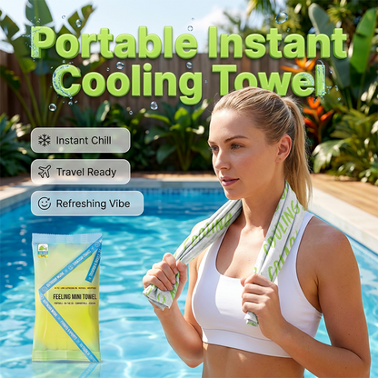 ⏳ Limited Time Buy 1 Get 5 -£8.99! ✨Instant Cooling Towel