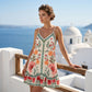 🌸Summer Hot Sale - ONLY ￡11.99!💮Women's Floral Print Sleeveless Slip Dress