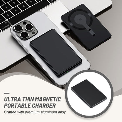🔋2026 Summer New Arrival 70% OFF💥5000mAH Ultra Thin Magnetic Portable Charger