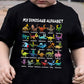 🦖Summer Hot Sale - ONLY ￡8.99!!✨Kids Dinosaur Alphabet Graphic T-Shirt