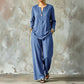 👚2026 Summer New Arrival 70% OFF💥Women's Casual Shirt & Wide Leg Pants Set