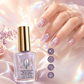 💜💅Last Day-Buy 1 Get 1 Free：ONLY ￡9.99!!!✨Lilac Glossy Mirror Nail Strengthener
