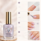 💜💅Last Day-Buy 1 Get 1 Free：ONLY ￡9.99!!!✨Lilac Glossy Mirror Nail Strengthener