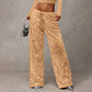 🛍️🔥Last Day 70% OFF⚡50K+ SOLD!👖Women's Sequin Sparkle Elastic Waist Straight-Leg Pants