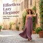 💗LAST DAY SALE 70% OFF⚡50K+ SOLD💕✨ Adjustable Drawstring, Effortless Flowy Drape | Women's Spaghetti-Strap Maxi Dress