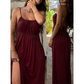 💗LAST DAY SALE 70% OFF⚡50K+ SOLD💕✨ Adjustable Drawstring, Effortless Flowy Drape | Women's Spaghetti-Strap Maxi Dress
