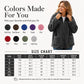 ⏳🍂LAST DAY SALE ONLY ￡16.99!!📢Women's Casual Plush Hooded Jacket