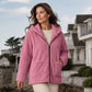 ⏳🍂LAST DAY SALE ONLY ￡16.99!!📢Women's Casual Plush Hooded Jacket