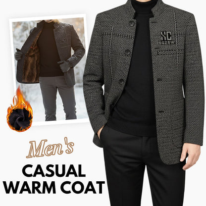 🍂Autumn Hot Sale 60% OFF🔥Men's Casual Warm Coat