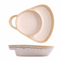 💖Black Friday Mega Deal – 50% off!💖Retro Ceramic Divided Baking Dish with Single Handle
